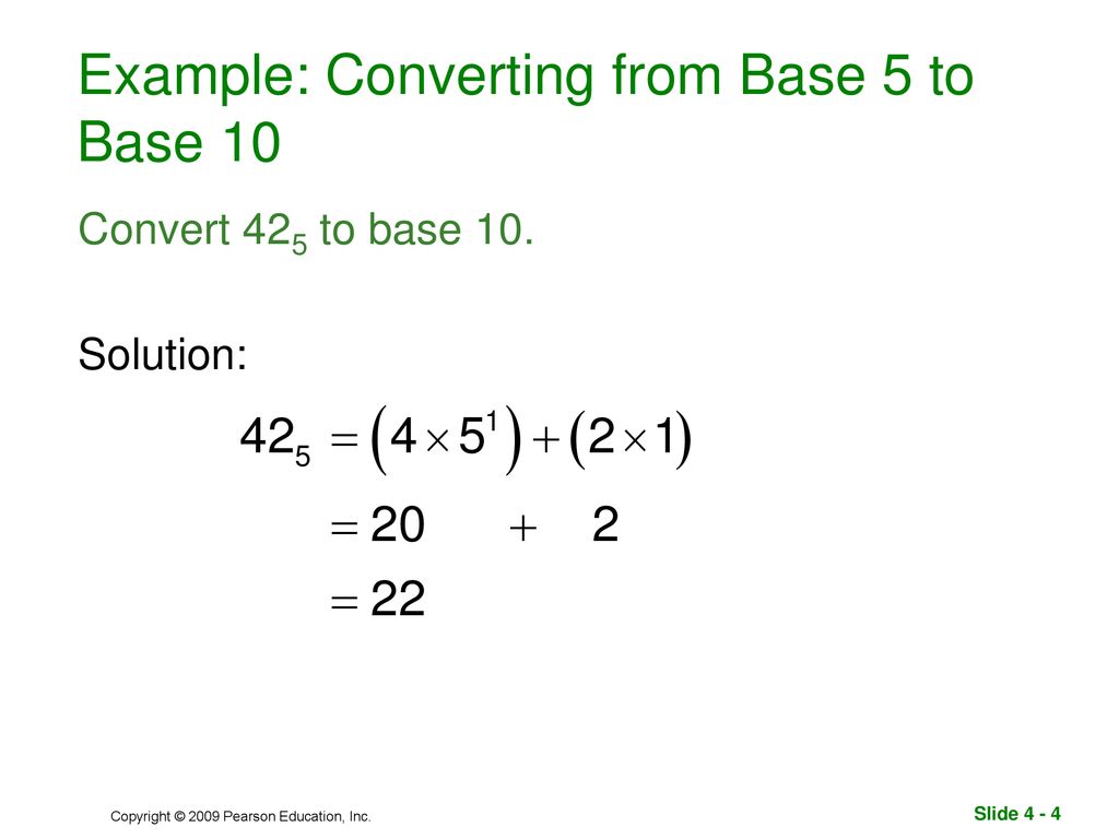 4 3 other bases ppt download