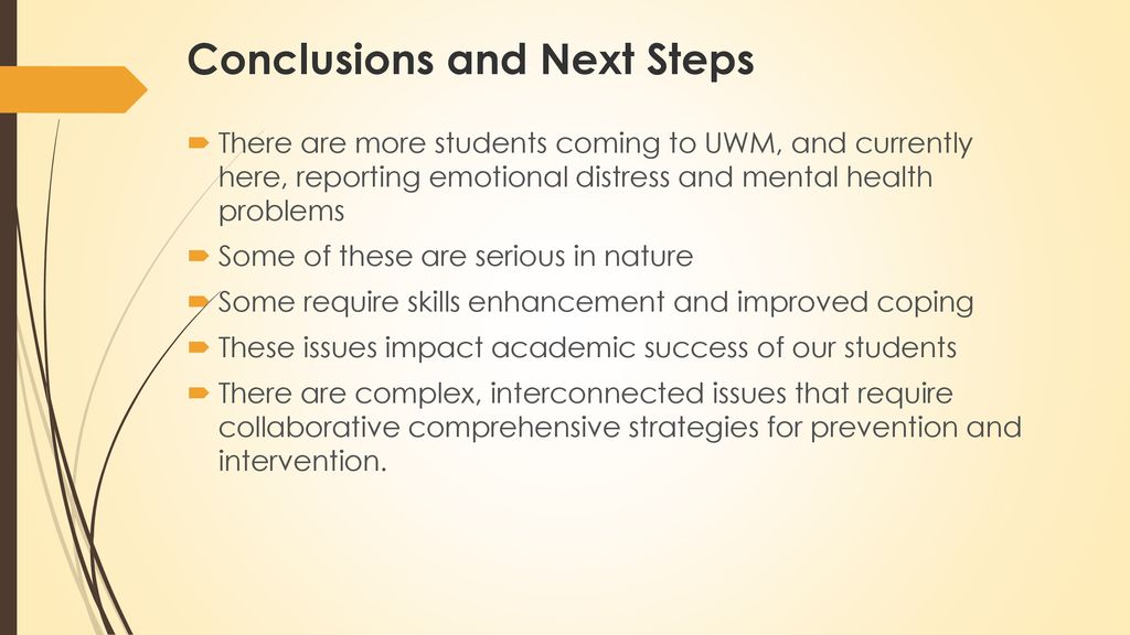 Conclusions and Next Steps