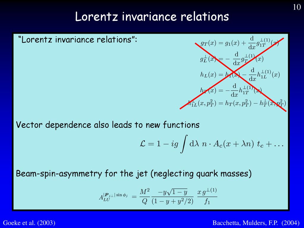 Single spin asymmetries in semi-inclusive DIS - ppt download