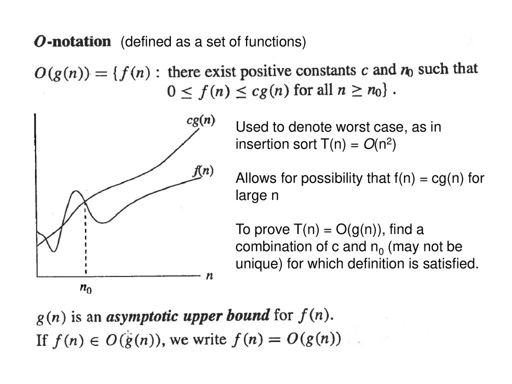 Chapter 3 Growth Of Functions Ppt Download
