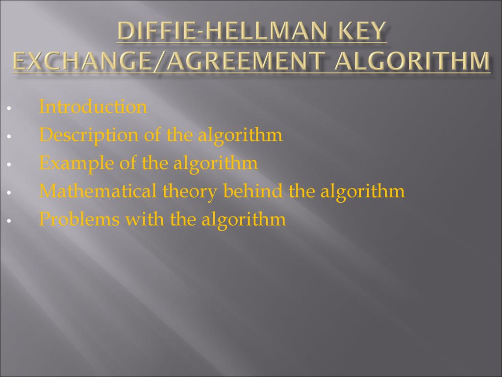 Asymmetric Cryptographic Algorithms - ppt download