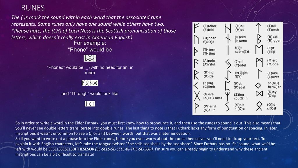 Runes James Littlefield Ppt Download