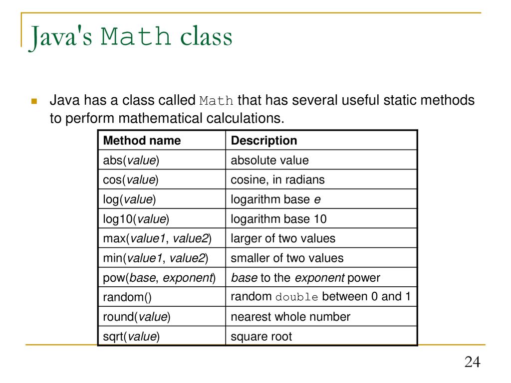 Parameters Readings: ppt download
