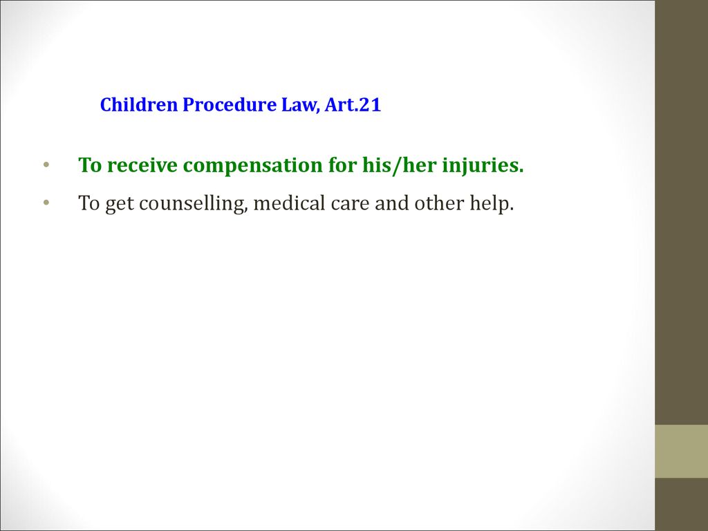 Victim Remedy And Witness Protection - Ppt Download