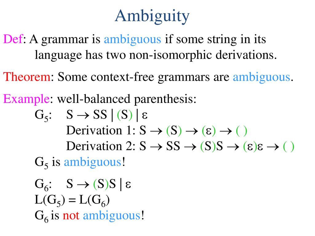 Formal Languages Alphabet A Finite Set Of Symbols Ppt Download