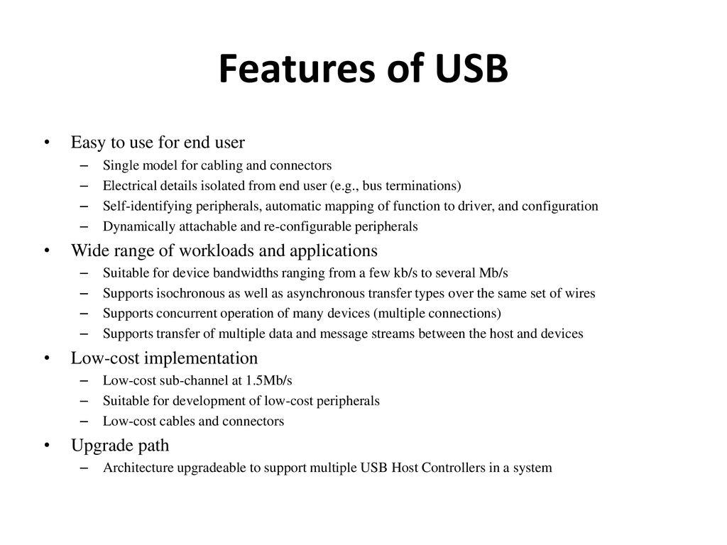 Universal Serial Bus (USB) - ppt download