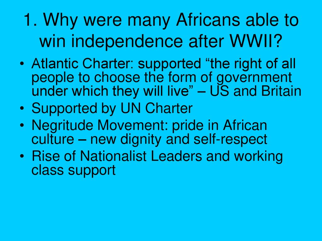 how did african nationalism grow in the early 1900s