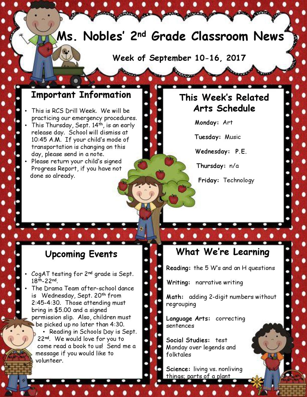 Ms Nobles 2nd Grade Classroom News Ppt Download