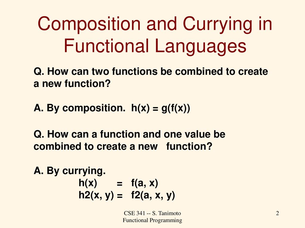 Functional Programming Concepts - ppt download