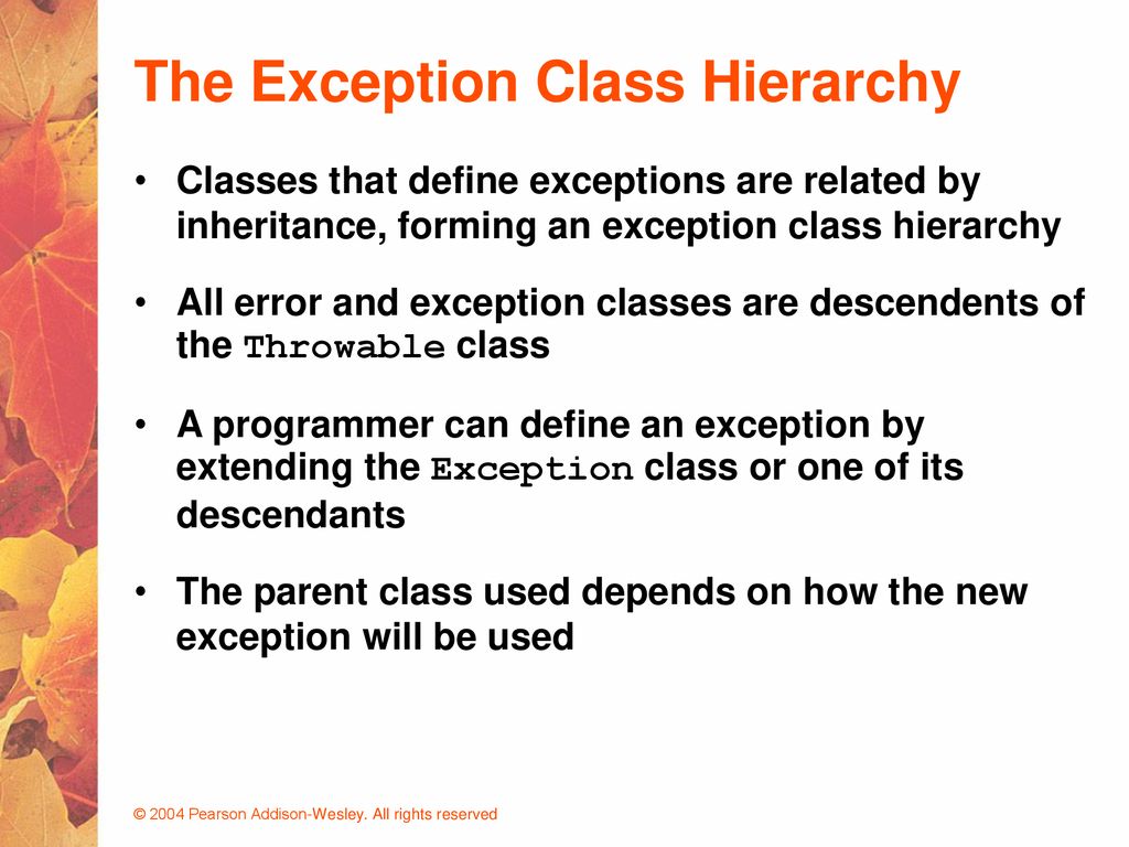 Exceptions (part 2) December 3, 2007 ComS 207: Programming I (in Java ...
