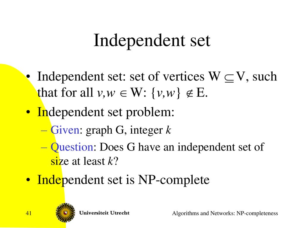 Algorithms And Networks Ppt Download