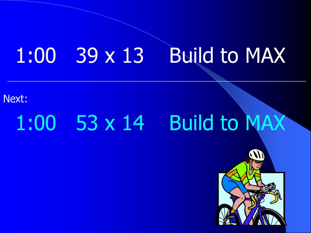 1:00 39 x 13 Build to MAX Next: 1:00 53 x 14 Build to MAX