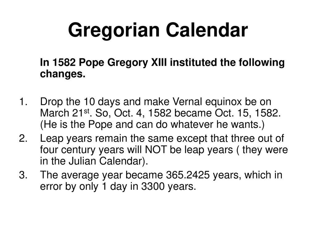 Calendars ppt download