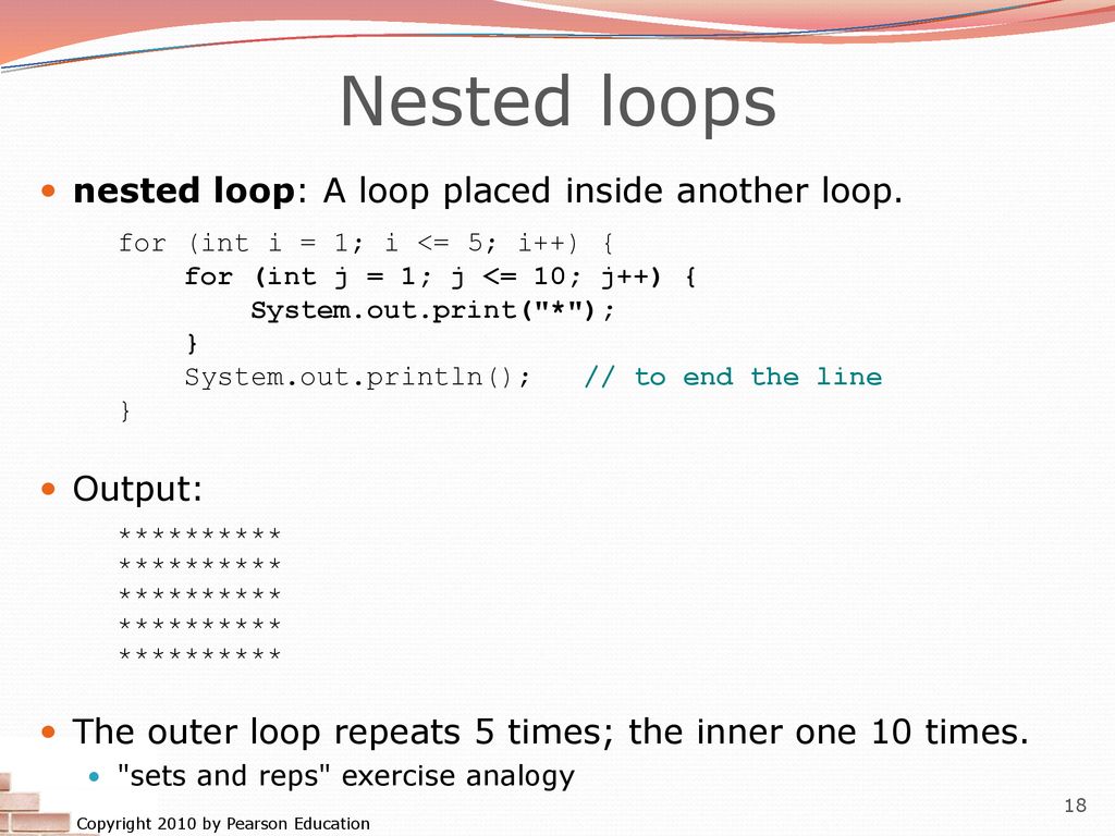 Chapter 2 Lecture 2-2: The for Loop reading: ppt download