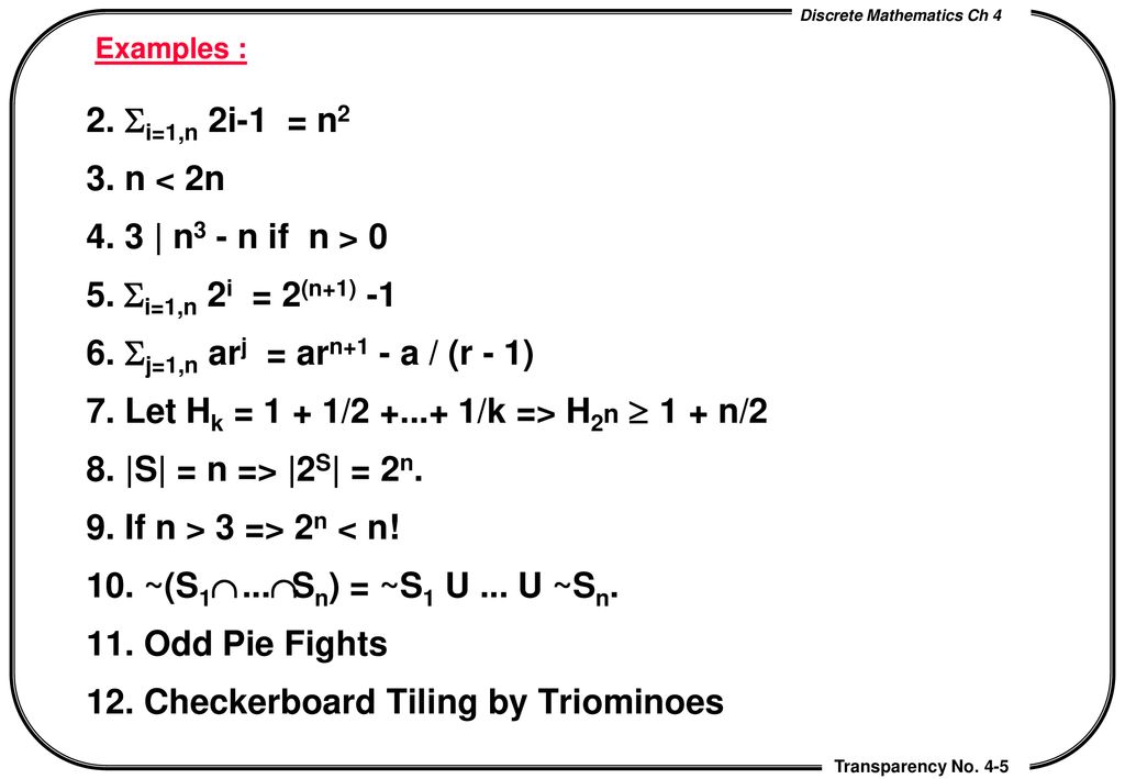 Induction And Recursion Ppt Download