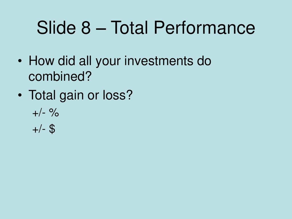 Create a powerpoint stock protfolio presentation ppt download