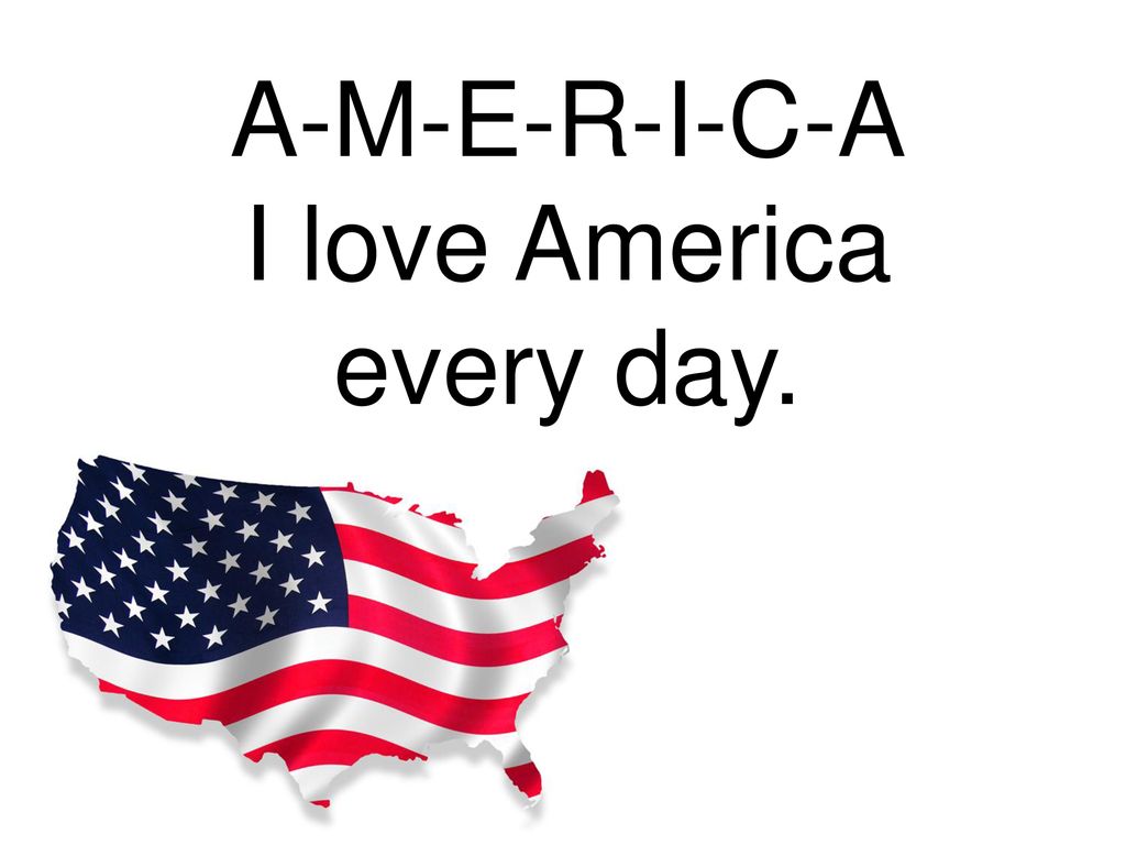 I Love America Song - Tom Thumb Preschool