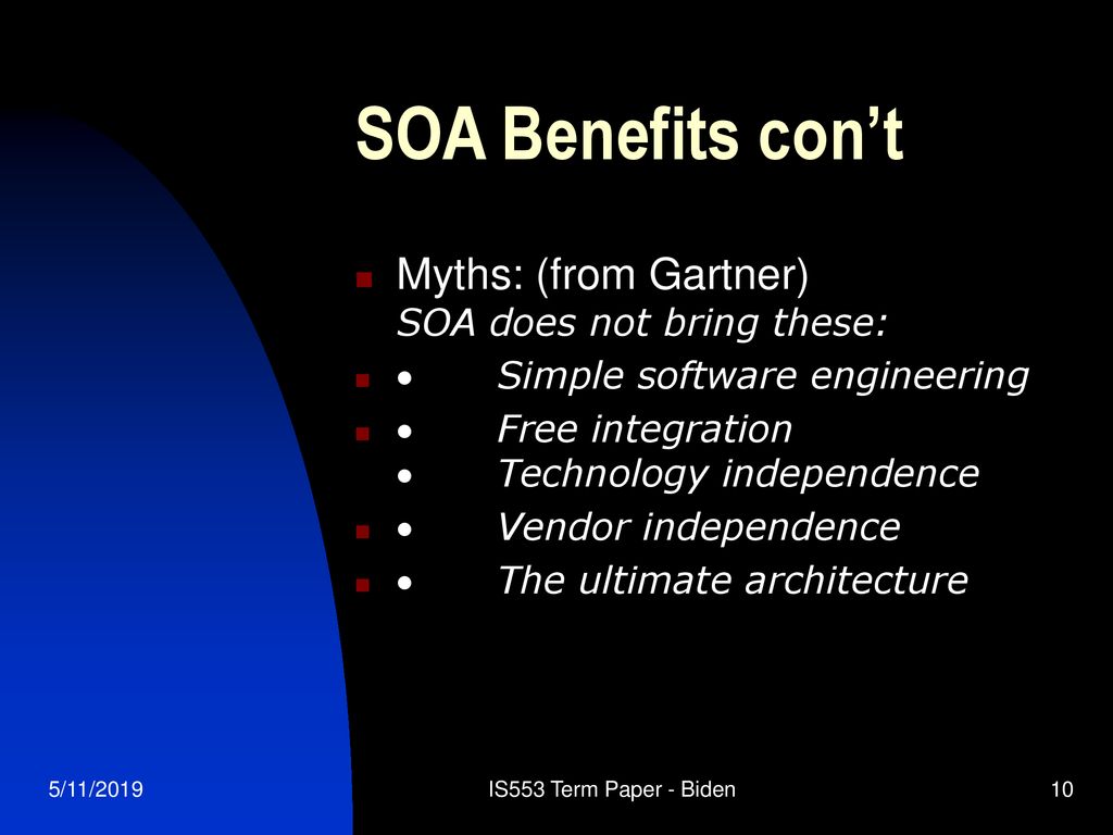 Service Oriented Architecture ppt download