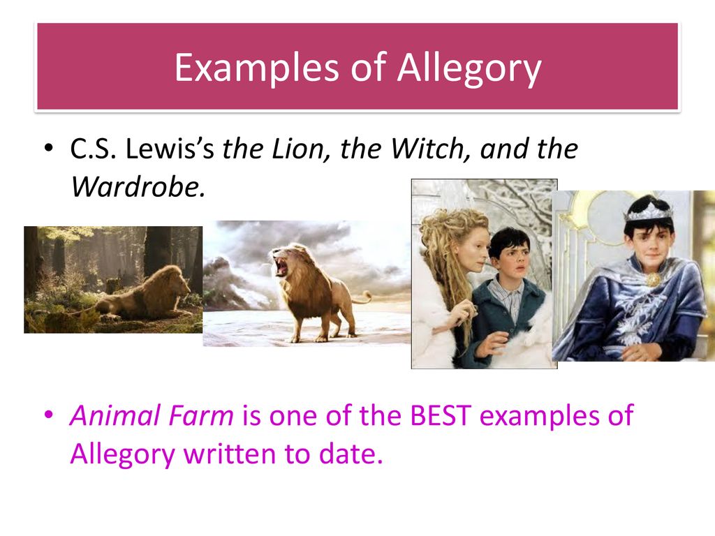 animal farm and allegory