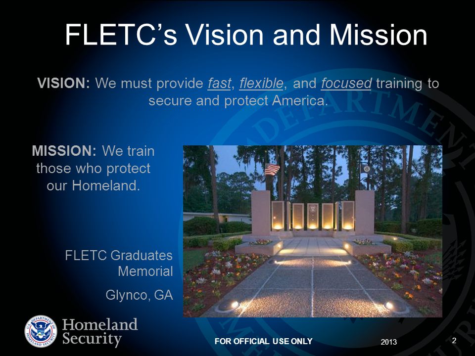 FLETC Leadership Series presents 'Leading Law Enforcement