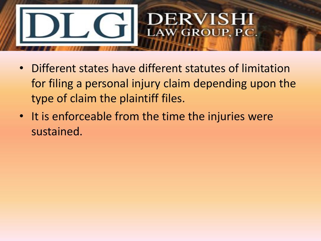 Personal Injury Statute Of Limitations Car Accident Lawsuits