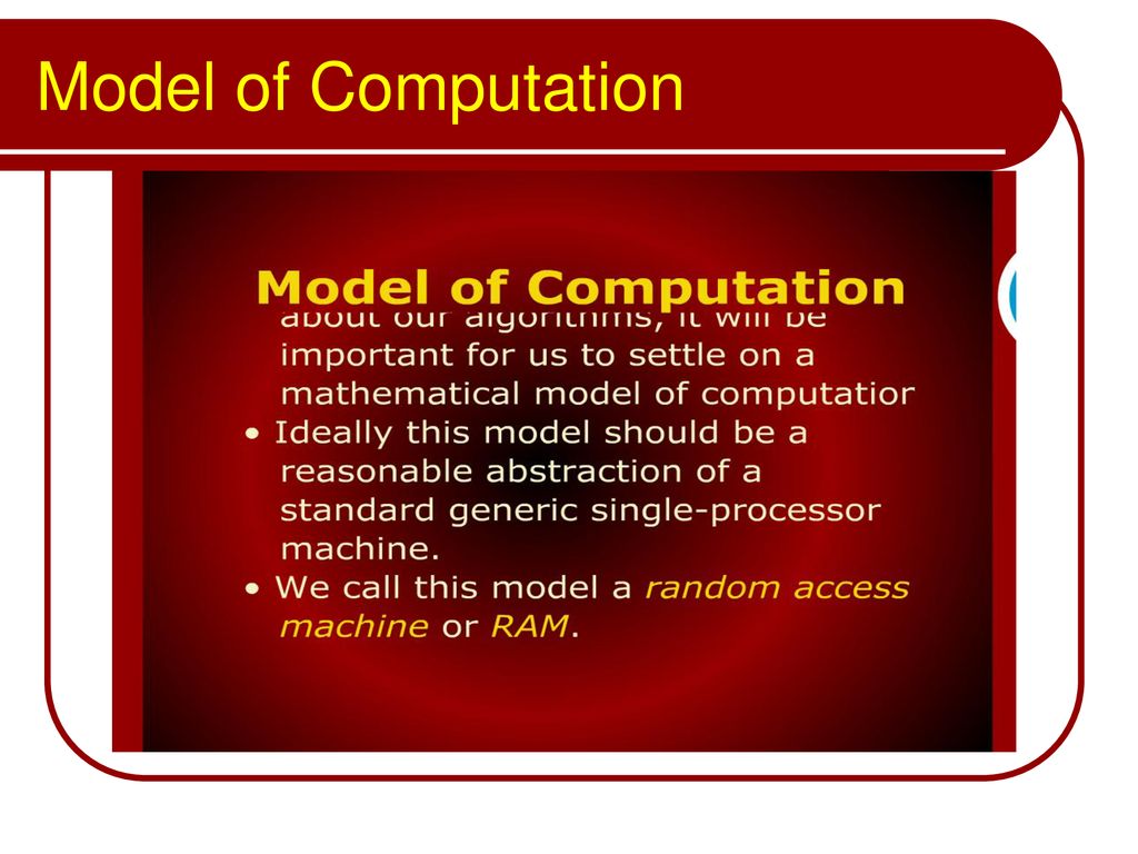 Model of Computation