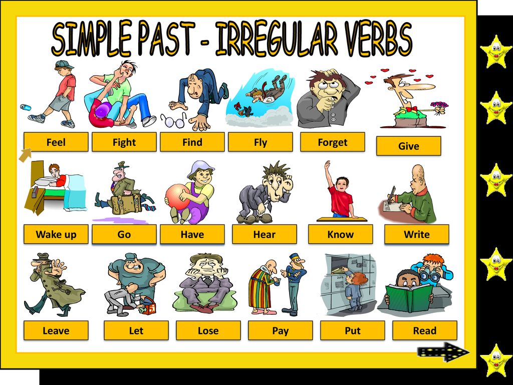 You feeling you fighting. English Irregular verbs игра. Игры с неправильными глаголами английского языка. Irregular verbs рисунки. Неправильные глаголы карточки.