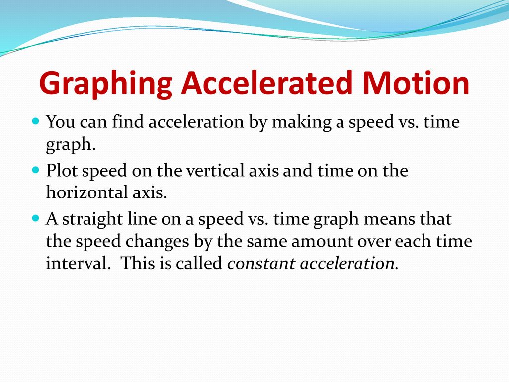 Chapter 11 Motion Section 1—Measuring Motion Section 2—Acceleration ...