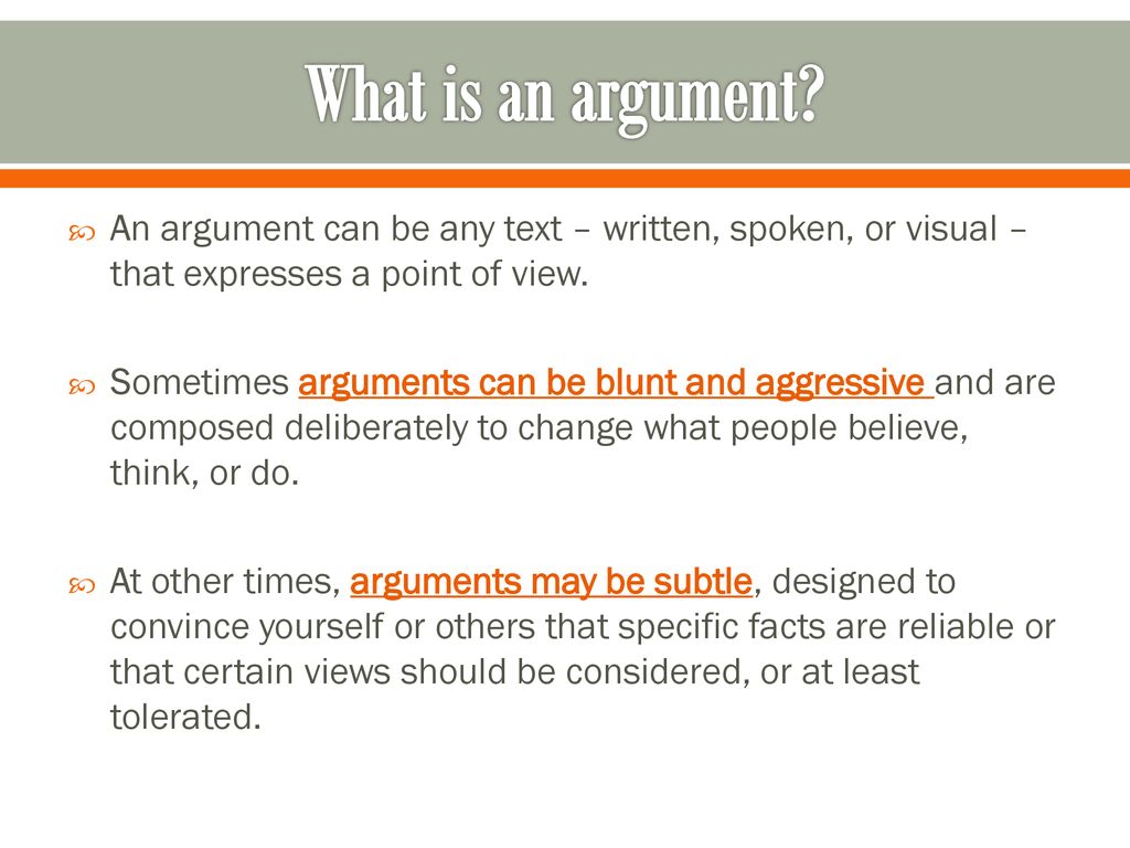Writing Argument and Persuasion ppt download Writing Argument and Persuasion ppt download