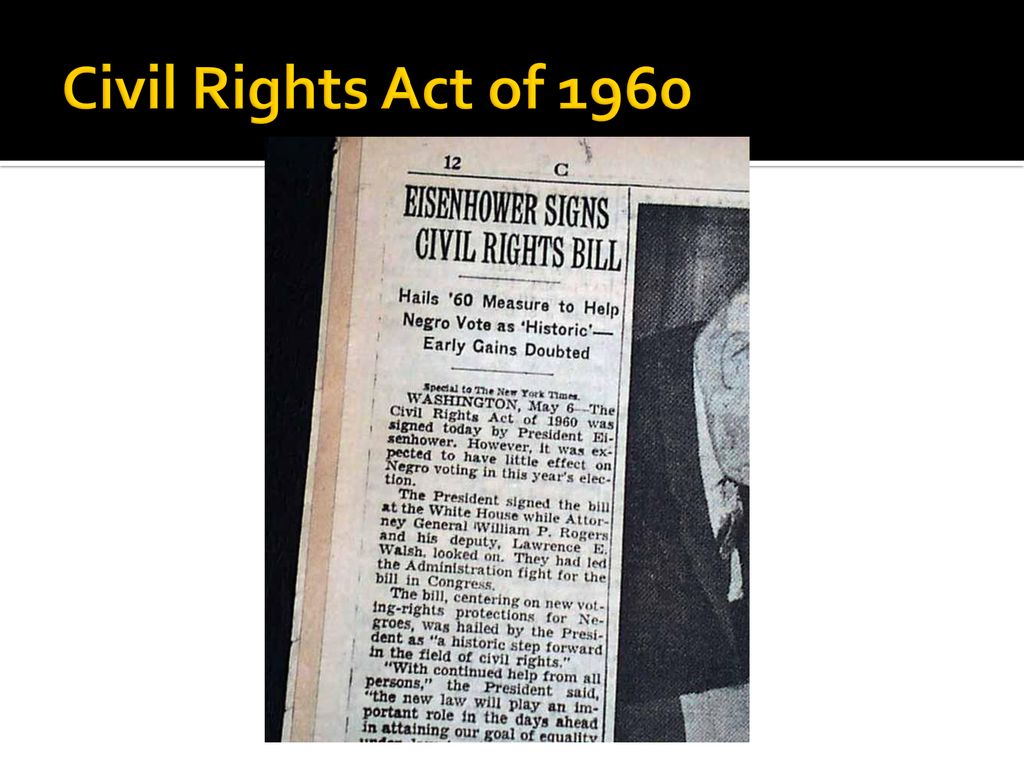 Civil Rights Act of 1960