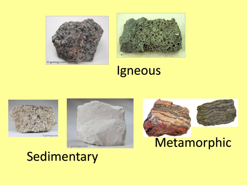 Discuss their similarities and differences between these rocks. - ppt ...