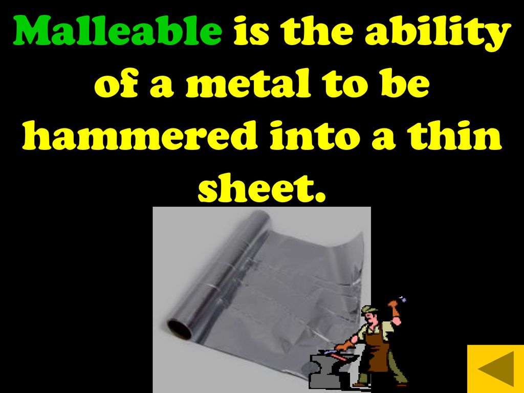 Metals Nonmetals Metalloids dull shiny brittle malleable not malleable