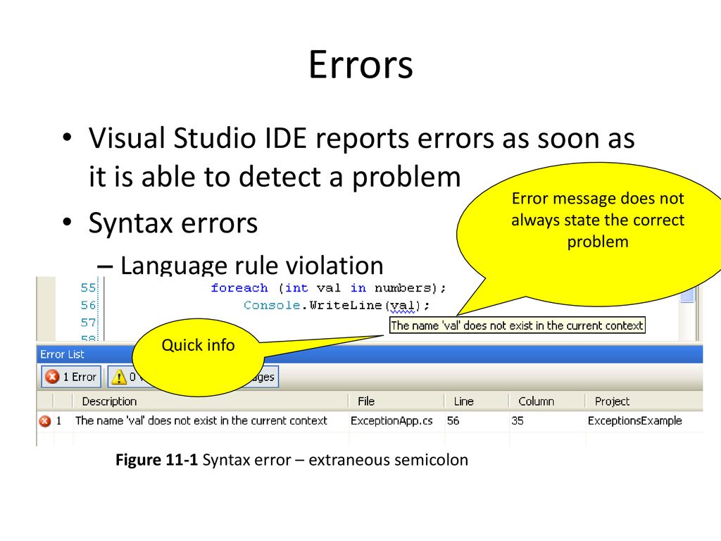 Debugging and Handling Exceptions - ppt download