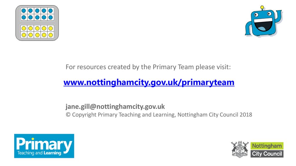 For resources created by the Primary Team please visit: