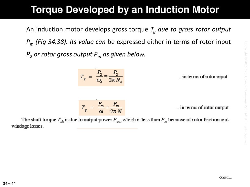 Chapter 34 Induction Motor. Chapter 34 Induction Motor. - ppt download