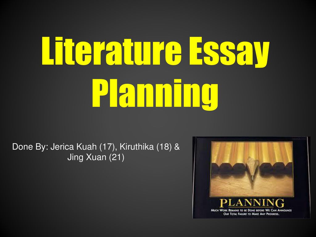 Literature Essay Planning Ppt Download literature-essay-planning-ppt-download