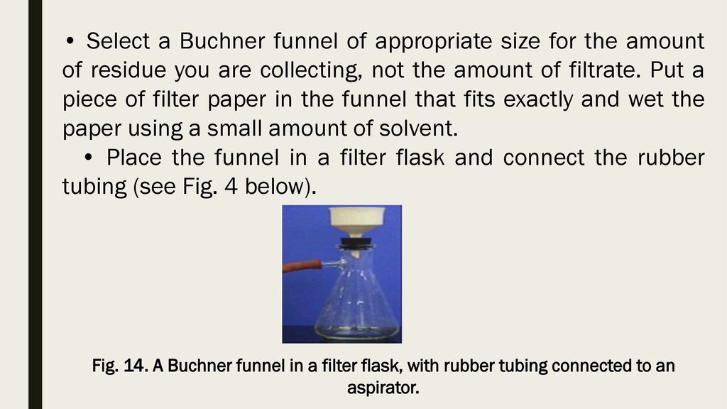 filtration chemistry
