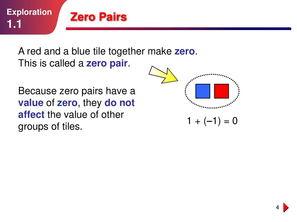 Math Zero Pair