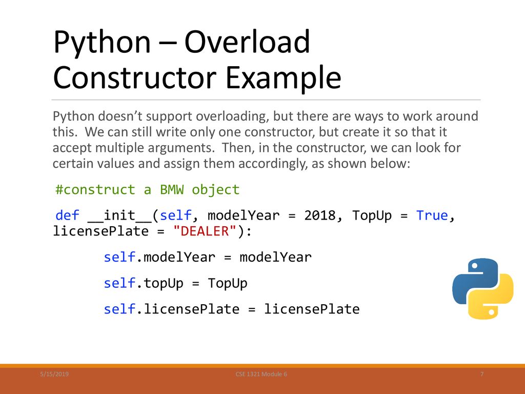 Object-Oriented Programming and class Design - ppt download