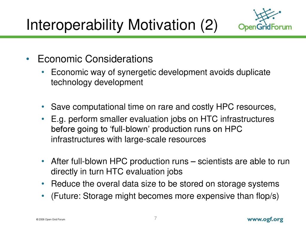 Interoperability Motivation (2)