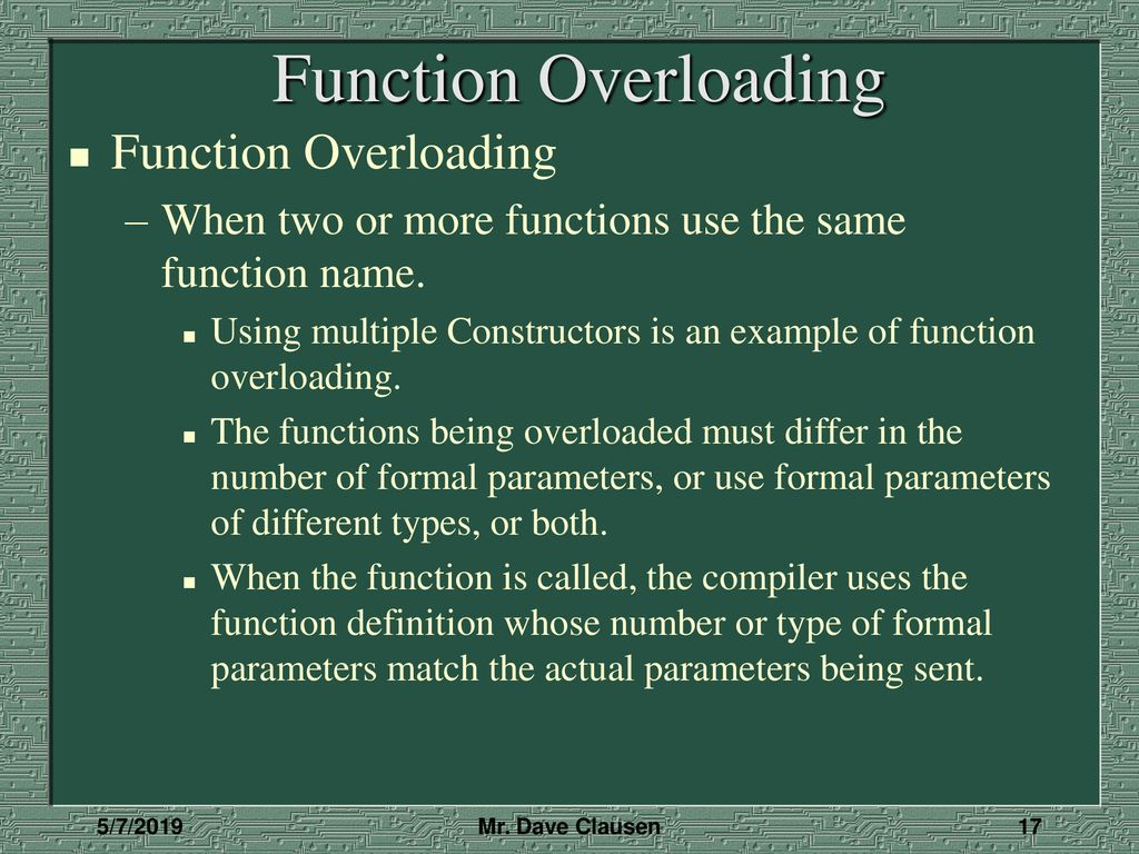 Chapter 9 Introduction To Classes - ppt download