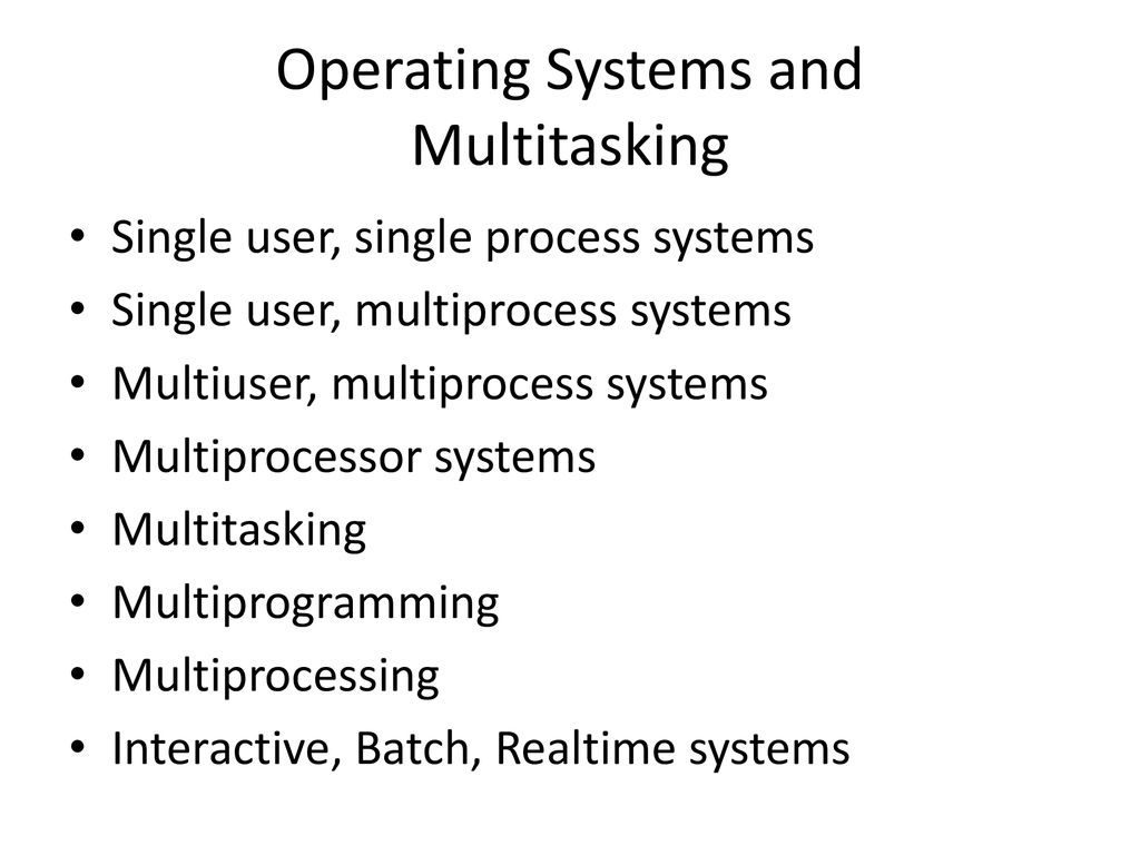 Introduction to Operating Systems - ppt download