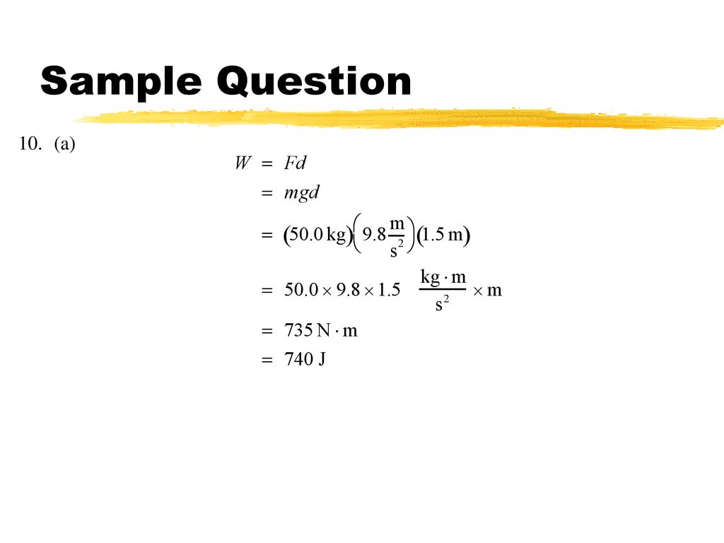 Sample Question