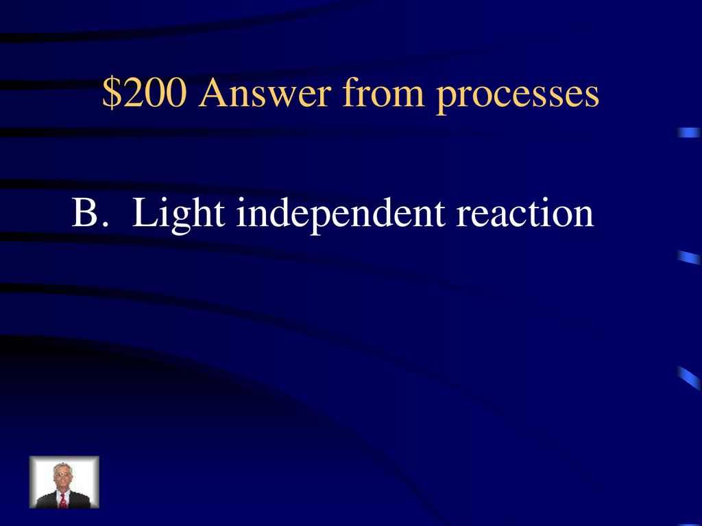 $200 Answer from processes