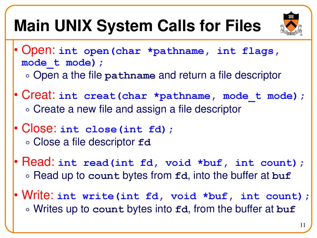 Standard I/O Library Implementation - ppt download
