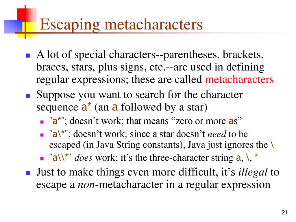 Regular Expressions in Java - ppt download