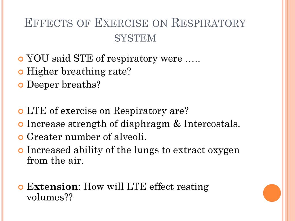 Recap Respiratory System - ppt download