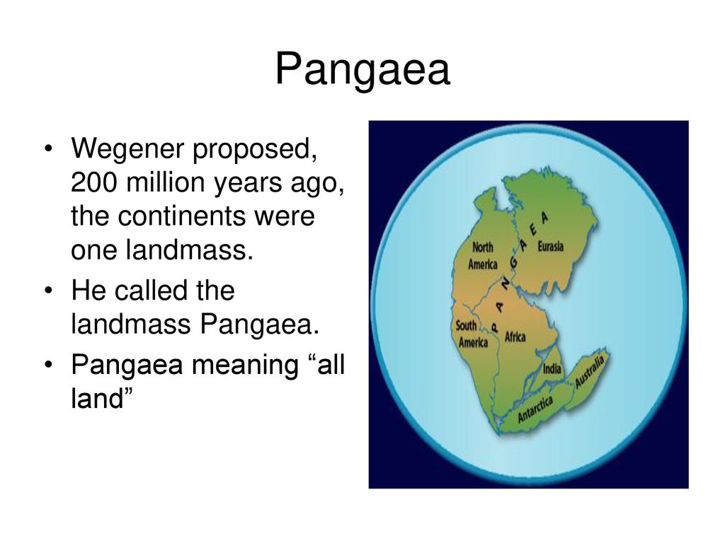 define pangaea