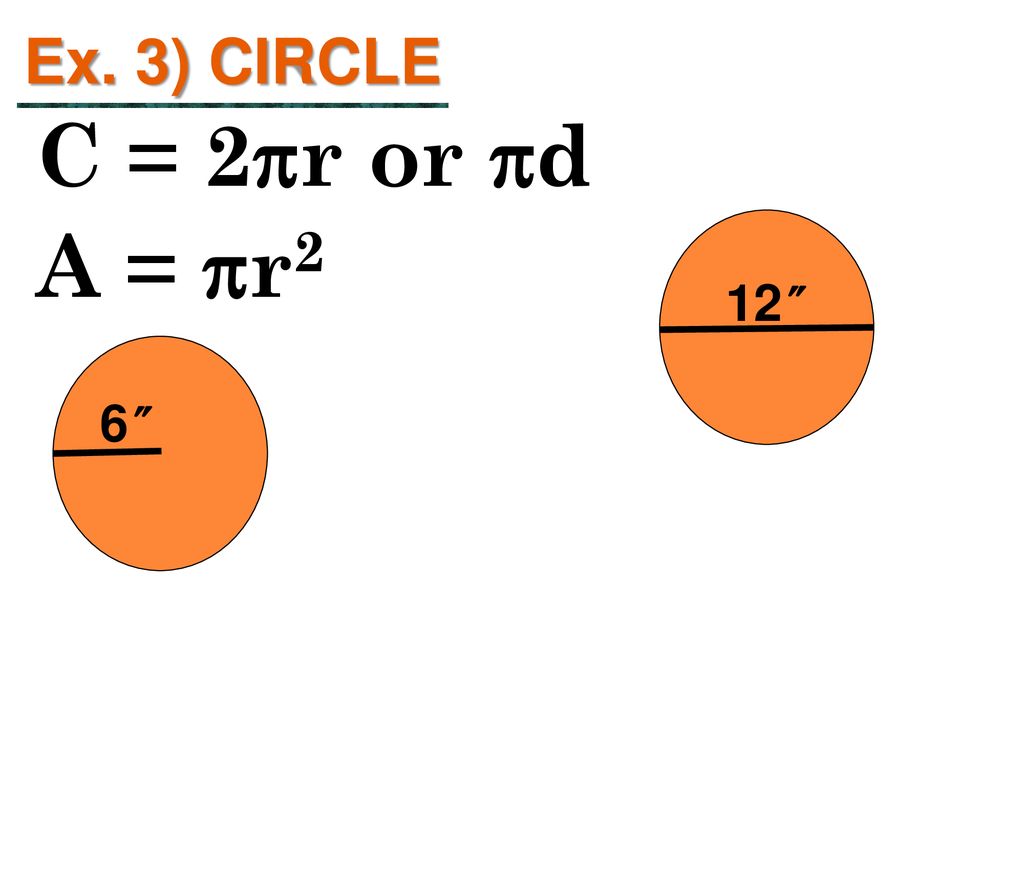 PERIMETER, CIRCUMFERANCE AND AREA - ppt download