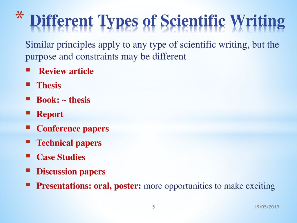 How to Write and Publish A Scientific Paper - ppt download
